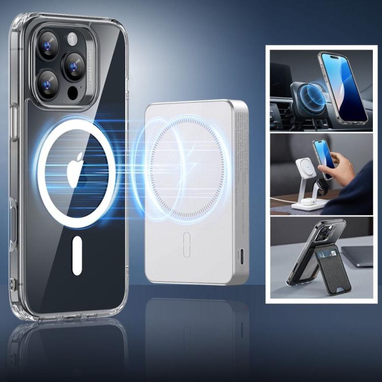 ESR CLASSIC HYBRID HALOLOCK MAGSAFE &amp; TEMPERED GLASS IPHONE 16 PRO MAX CLEAR
