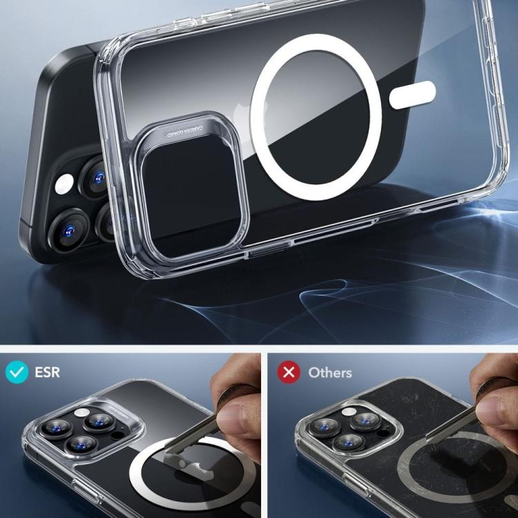 ESR CLASSIC HYBRID HALOLOCK MAGSAFE &amp; TEMPERED GLASS IPHONE 16 PRO MAX CLEAR