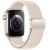 TECH-PROTECT NYLONMAG APPLE WATCH 6 / 7 / 8 / 9 / 10 / SE (40 / 41 / 42 MM) NATURAL TITANIUM