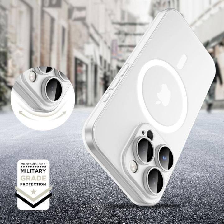 TECH-PROTECT MAGSLIM MAGSAFE IPHONE 16 PRO MATTE/WHITE