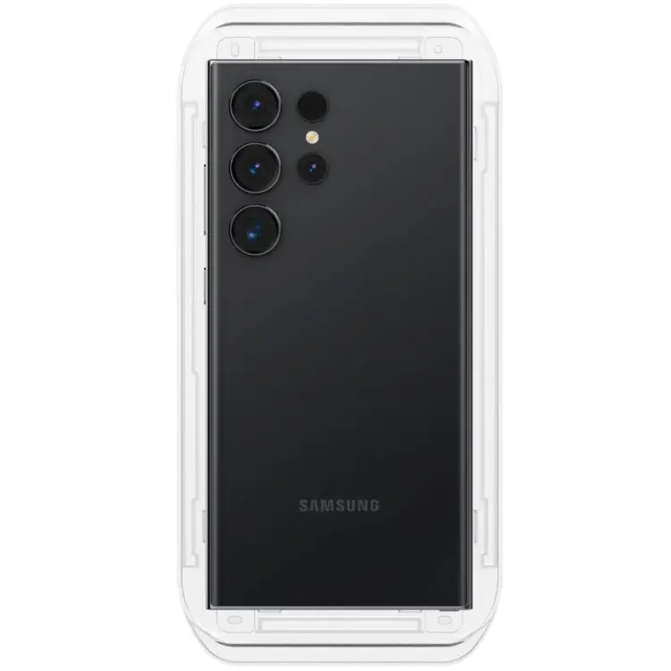 SZKŁO HARTOWANE SPIGEN GLAS.TR ”EZ FIT” 2-PACK GALAXY S24 ULTRA CLEAR