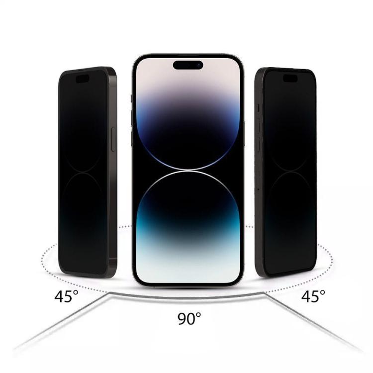 SZKŁO PRYWATYZUJĄCE HOFI ANTI SPY GLASS PRO+ IPHONE 15 PRO MAX PRIVACY