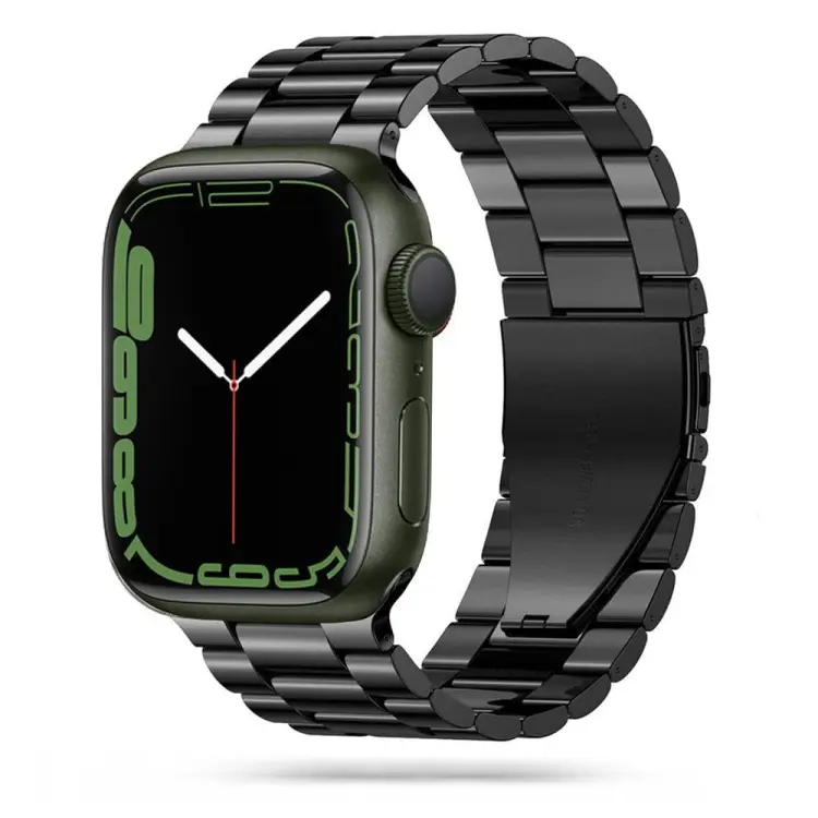 TECH-PROTECT STAINLESS APPLE WATCH 6 / 7 / 8 / 9 / 10 / SE / ULTRA 1 / 2 (44 / 45 / 46 / 49 MM) BLACK