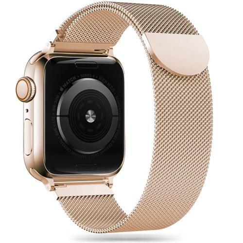 TECH-PROTECT MILANESEBAND APPLE WATCH 6 / 7 / 8 / 9 / 10 / SE / ULTRA 1 / 2 (44 / 45 / 46 / 49 MM) GOLD