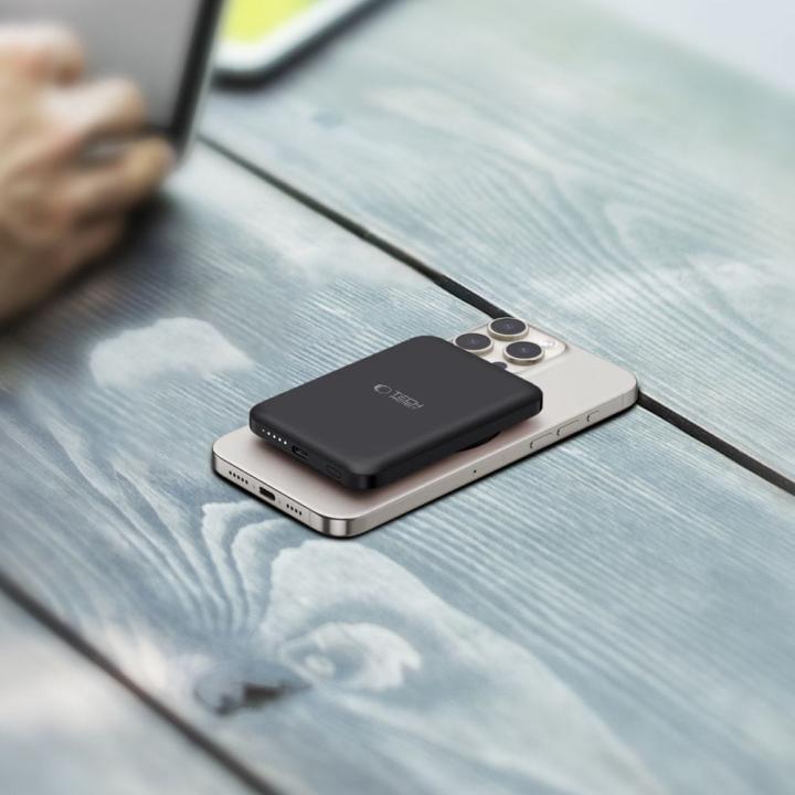 TECH-PROTECT PB10 LIFEMAG MAGSAFE POWER BANK 5000MAH BLACK