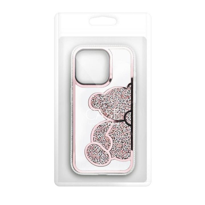 Futerał TEDDY BEAR do IPHONE 13 MINI różowy