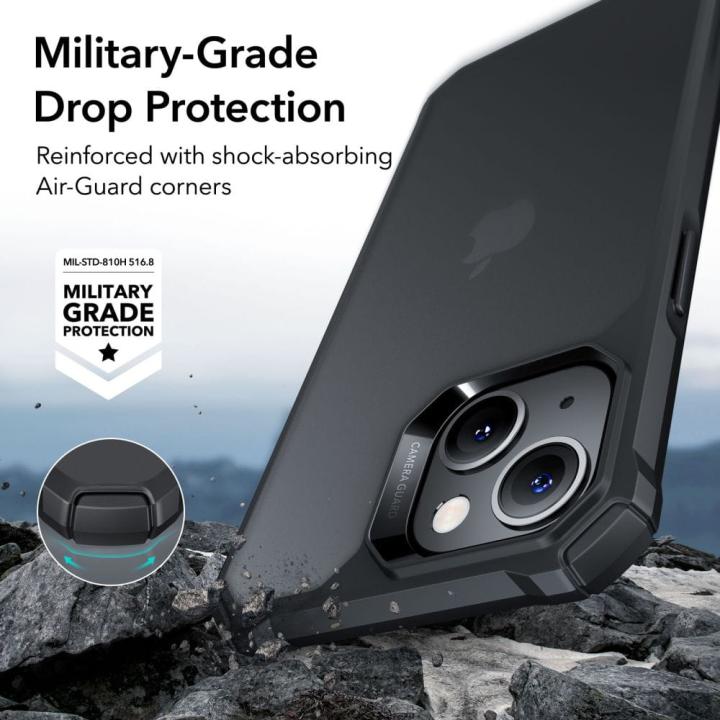 ESR AIR ARMOR IPHONE 14 PLUS / 15 PLUS FROSTED BLACK