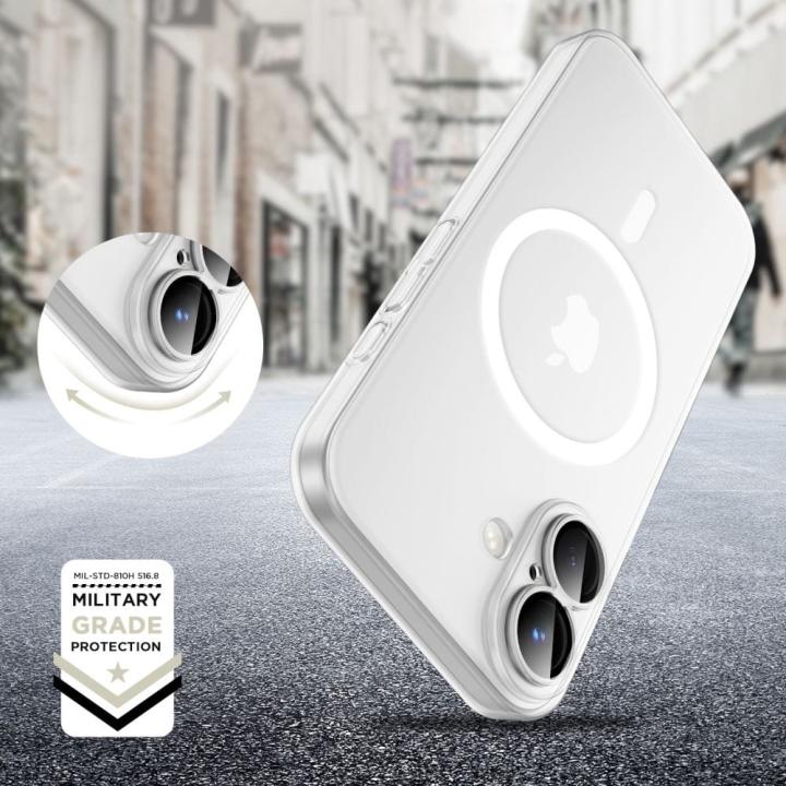 TECH-PROTECT MAGSLIM MAGSAFE IPHONE 16 MATTE/WHITE