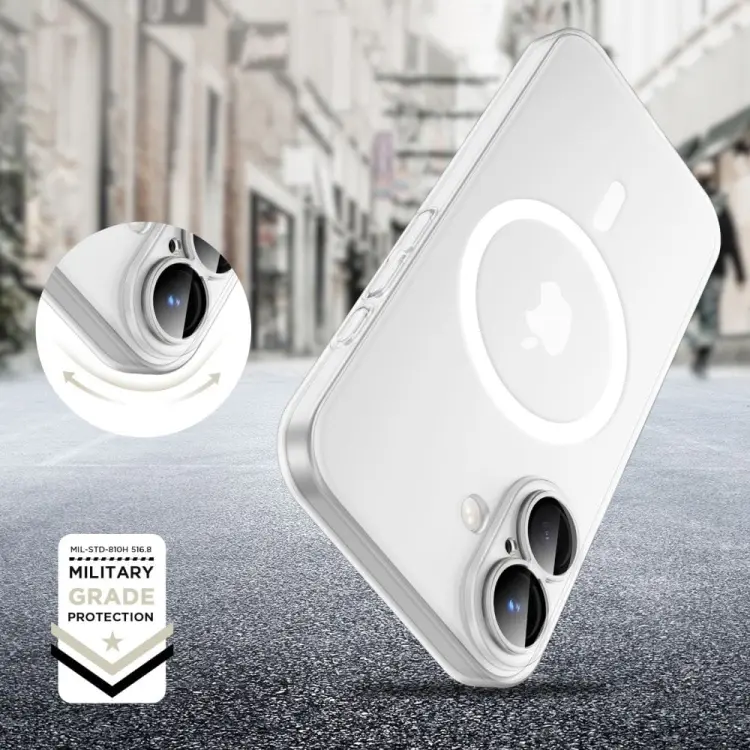 TECH-PROTECT MAGSLIM MAGSAFE IPHONE 16 MATTE/WHITE