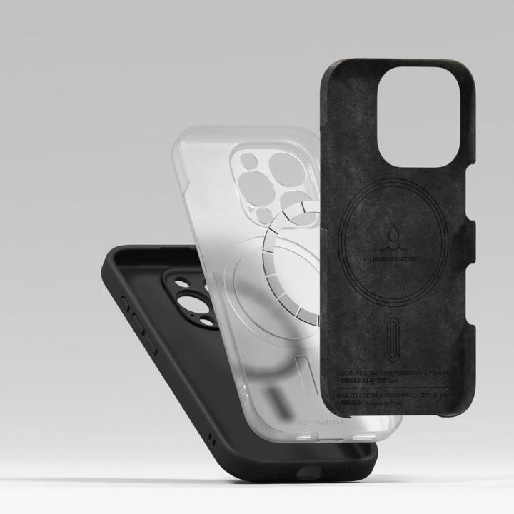 RINGKE SILICONE MAGNETIC MAGSAFE IPHONE 16 PRO BLACK