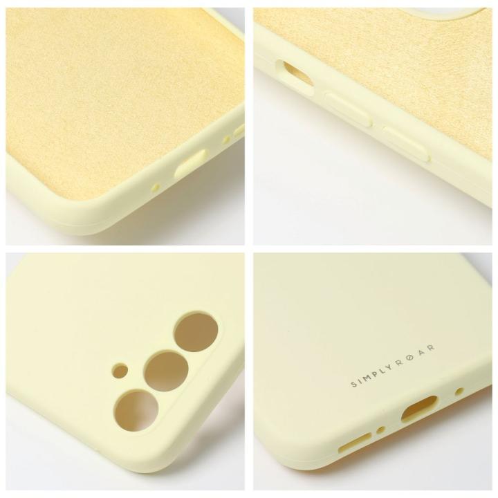 ROAR futerał CLOUD SKIN do SAMSUNG A36 5G Jasnożółty