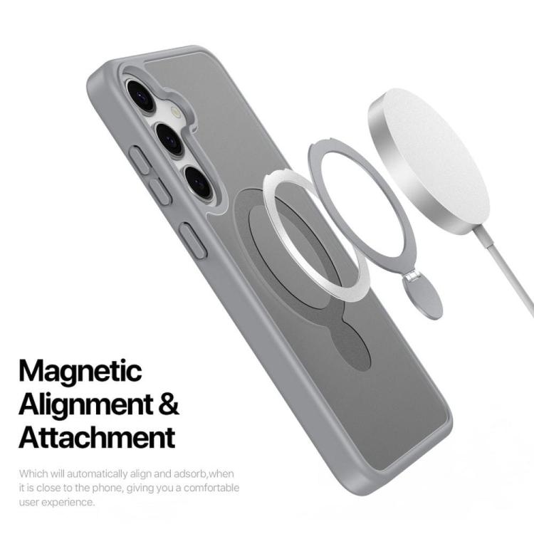 DUX DUCIS futerał YIND kompatybilny z MagSafe do SAMSUNG S25 Plus szary