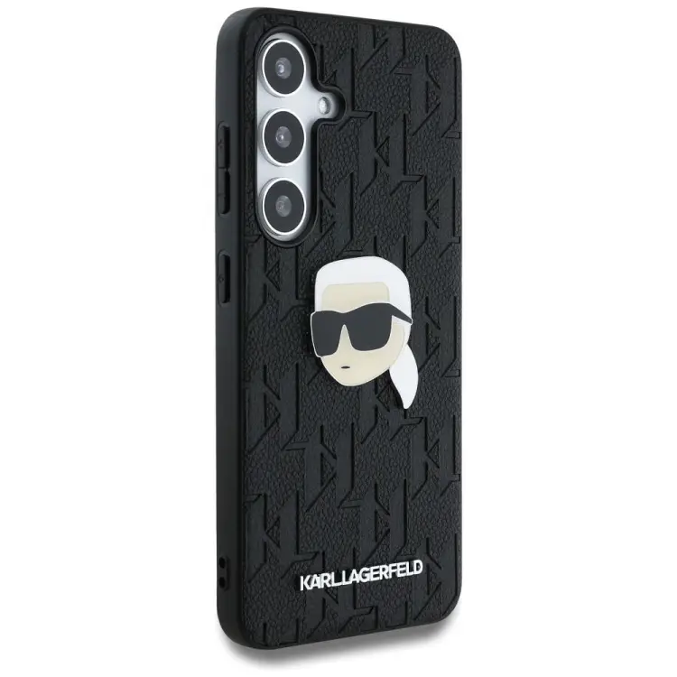 KARL LAGERFELD futerał do SAMSUNG S25 Plus KLHCS25MPGKLKIPK (PU Monogram K. Head Pin) czarny