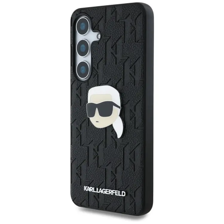 KARL LAGERFELD futerał do SAMSUNG S25 Plus KLHCS25MPGKLKIPK (PU Monogram K. Head Pin) czarny