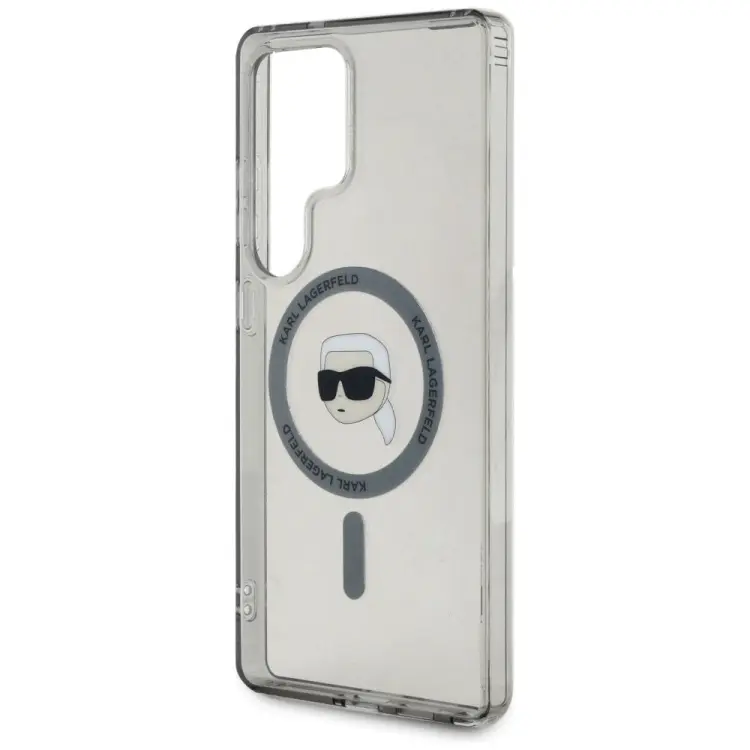 KARL LAGERFELD futerał do SAMSUNG S25 Ultra KLHMS25LHLSKIK (Magnetic IML Metal K. Heads) czarny
