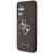 GUESS futerał do SAMSUNG S25 GUHCS25SPGT4MBW (PU Grained Big 4G and Classic Logo) brązowy