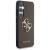 GUESS futerał do SAMSUNG S25 GUHCS25SPGT4MBW (PU Grained Big 4G and Classic Logo) brązowy