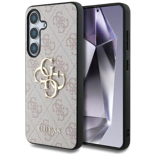 GUESS futerał do SAMSUNG S25 GUHCS25S4GMGPI (4G PU Big Logo) różowy