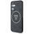 GUESS futerał do SAMSUNG S25 GUHMS25SHG4PRTGK (Magnetic IML Metal Glitter 4G Circle Triangle) czarny