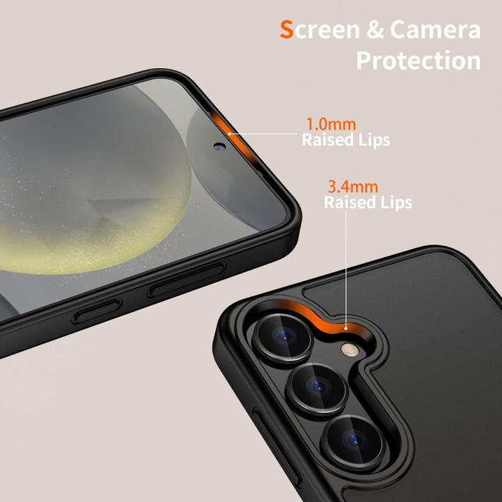 TECH-PROTECT MAGMAT GALAXY S25 MATTE BLACK