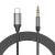TECH-PROTECT ULTRABOOST TYPE-C TO AUX MINI JACK 3.5MM CABLE 100CM BLACK