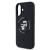 KARL LAGERFELD futerał do IPHONE 16 kompatybilny z MagSafe KLHMP16SSCMKCRHK (Silicone KC Body Ring) czarny