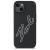 KARL LAGERFELD futerał do IPHONE 15 KLHCP15S3DRKSDLK (3D Rubber Signature) black