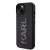 KARL LAGERFELD futerał do IPHONE 15 KLHCP15S3DMBKCK (3D Logo Glitter) czarny