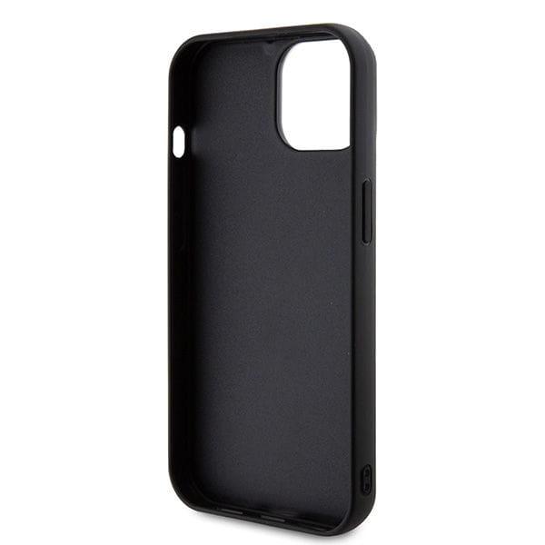 KARL LAGERFELD futerał do IPHONE 15 KLHCP15S3DMBKCK (3D Logo Glitter) czarny