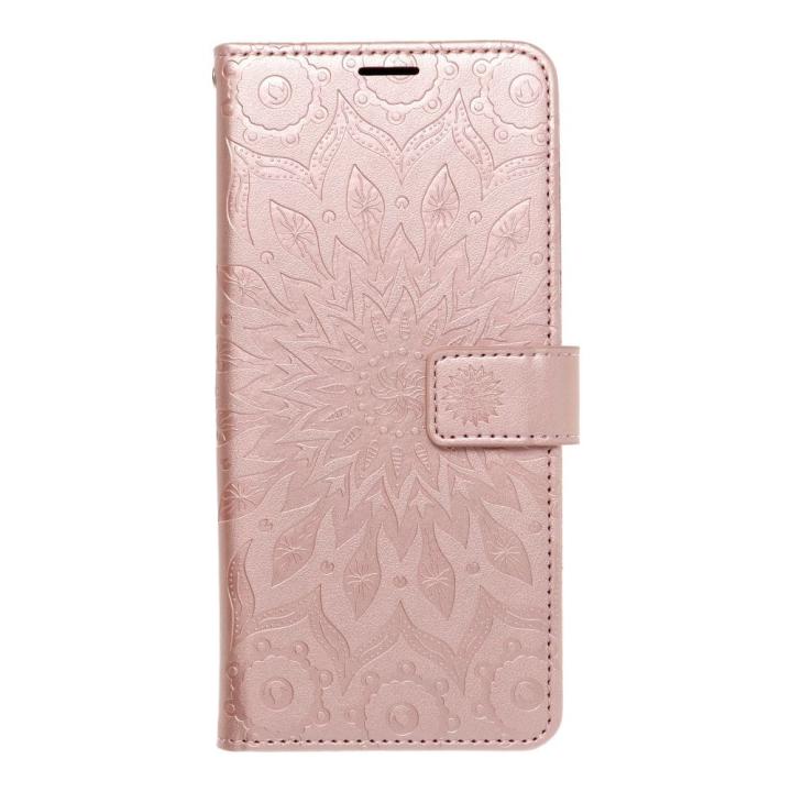 Kabura MEZZO Book do SAMSUNG A56 5G mandala złoty róż