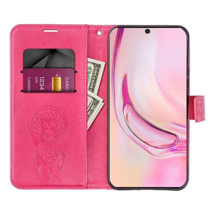 Kabura MEZZO Book do SAMSUNG A56 5G łapacz snów magenta