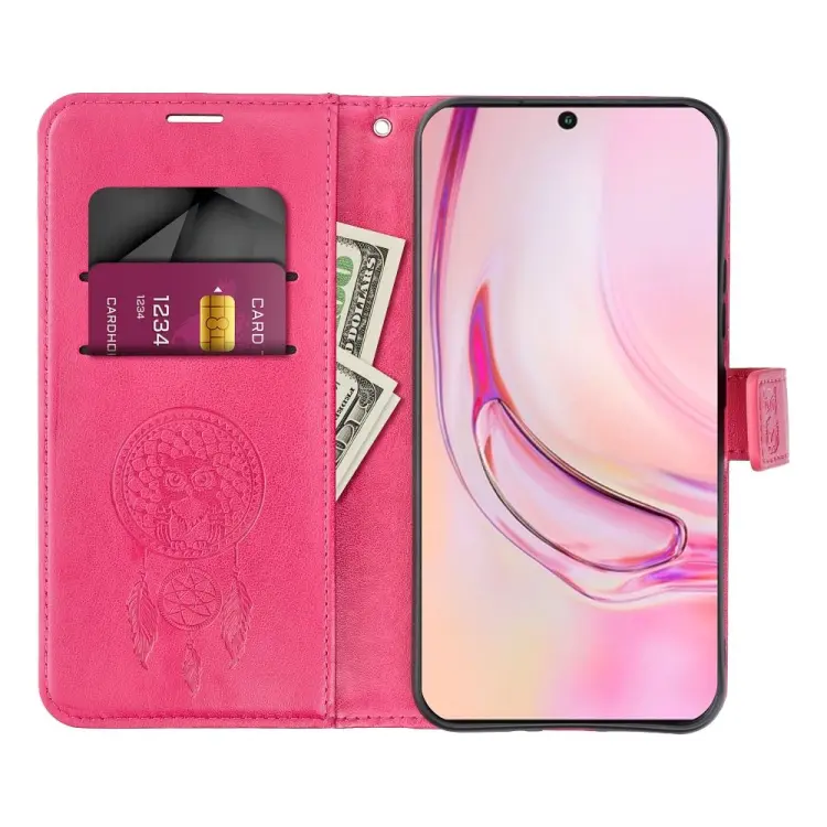 Kabura MEZZO Book do SAMSUNG A56 5G łapacz snów magenta
