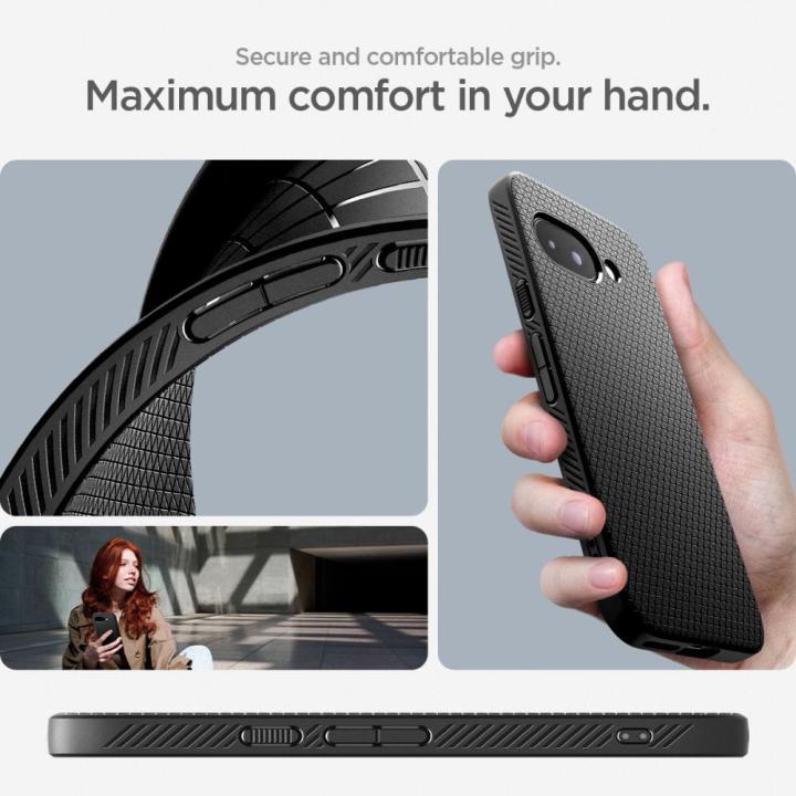 SPIGEN LIQUID AIR GOOGLE PIXEL 9A MATTE BLACK
