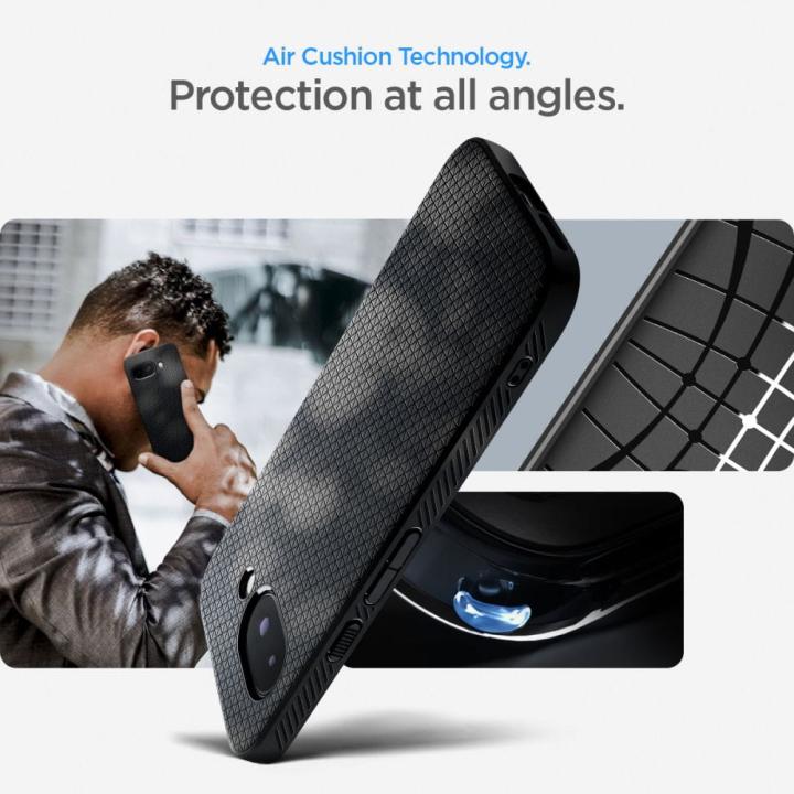 SPIGEN LIQUID AIR GOOGLE PIXEL 9A MATTE BLACK
