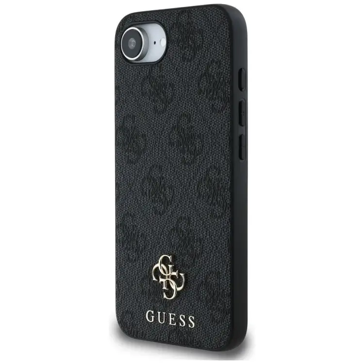 GUESS futerał do IPHONE 16e (SE 4 2025) kompatybilny z MagSafe GUHMPSE4P4SM4MK (PU 4G Small 4G and Classic) czarny