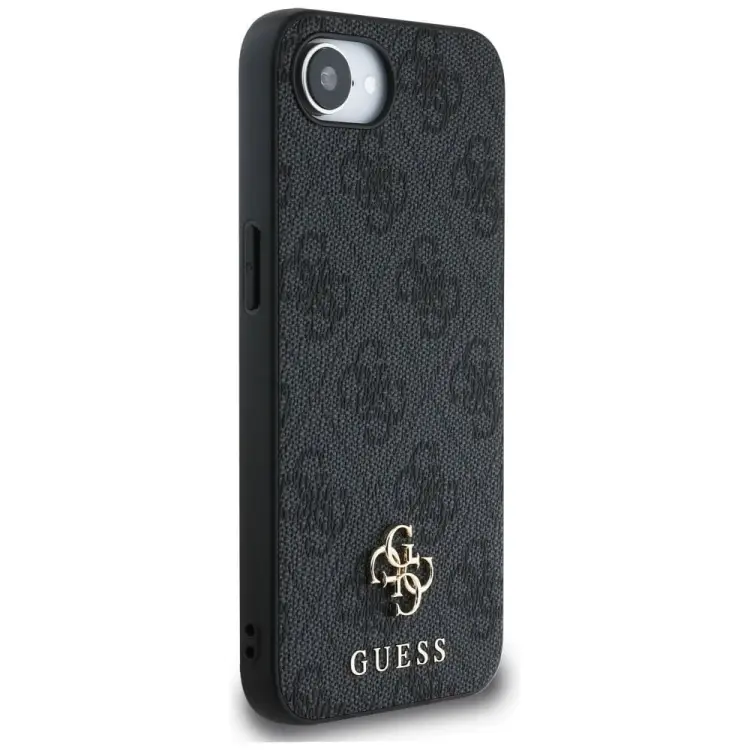 GUESS futerał do IPHONE 16e (SE 4 2025) kompatybilny z MagSafe GUHMPSE4P4SM4MK (PU 4G Small 4G and Classic) czarny