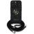 GUESS futerał do IPHONE 16 Pro GUHCP16LP4GMGCRK (CBDY PU 4G Big Logo W/Cord Strap) czarny