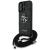GUESS futerał do IPHONE 16 Plus GUHCP16MP4GMGCRK (CBDY PU 4G Big Logo W/Cord Strap) czarny