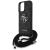 GUESS futerał do IPHONE 16 Plus GUHCP16MP4GMGCRK (CBDY PU 4G Big Logo W/Cord Strap) czarny