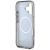 GUESS futerał do IPHONE 16 kompatybyliny z MagSafe GUHMP16SHFLPEDK (IML Metal Glitter Flowers Triangle) czarny