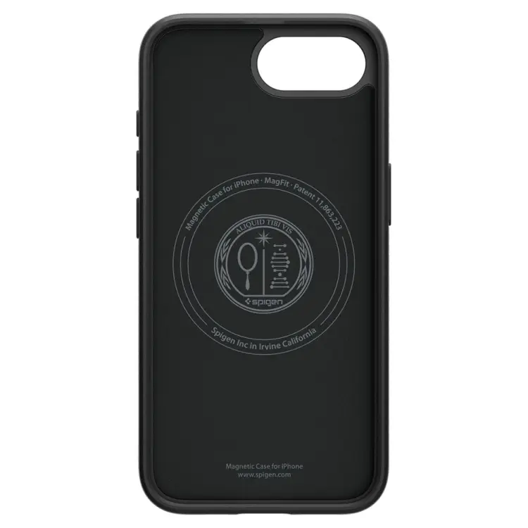 SPIGEN LIQUID AIR MAG MAGSAFE IPHONE 16E MATTE BLACK
