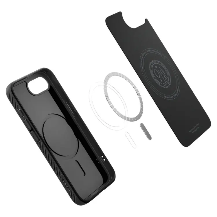 SPIGEN LIQUID AIR MAG MAGSAFE IPHONE 16E MATTE BLACK