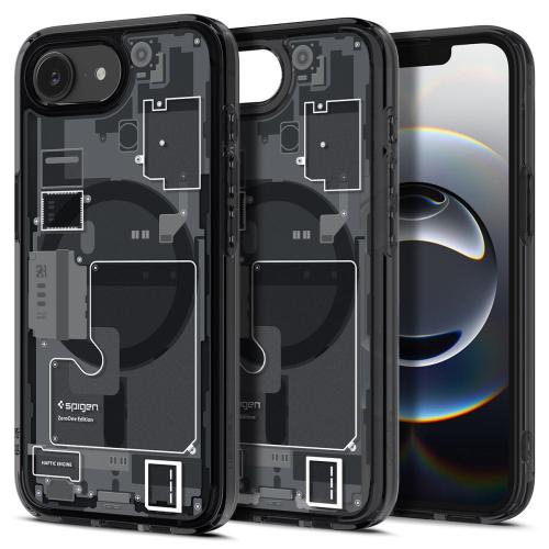 SPIGEN ULTRA HYBRID MAG MAGSAFE IPHONE 16E ZERO ONE BLACK