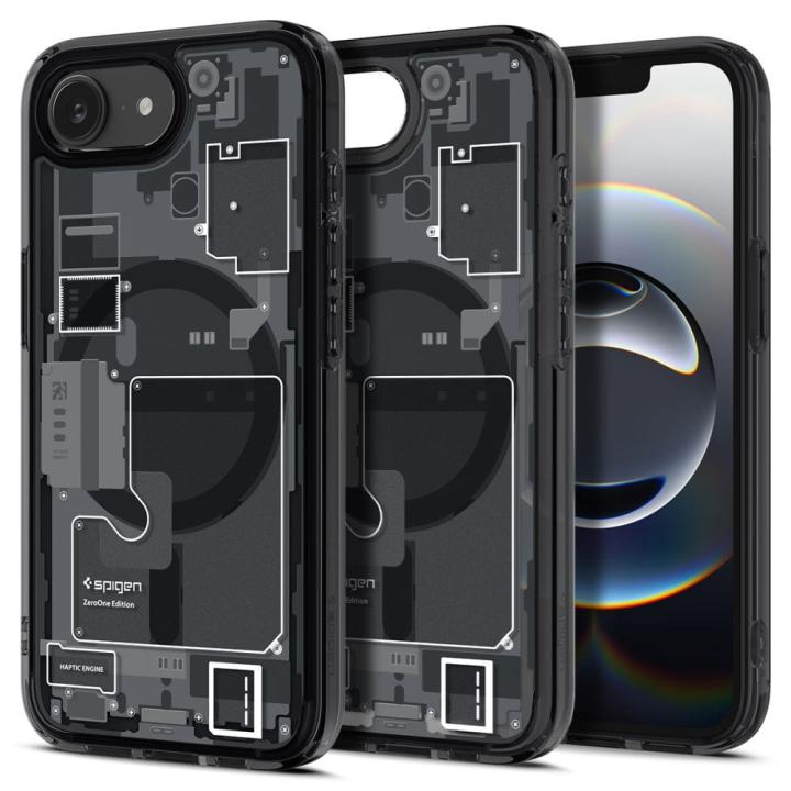 SPIGEN ULTRA HYBRID MAG MAGSAFE IPHONE 16E ZERO ONE BLACK