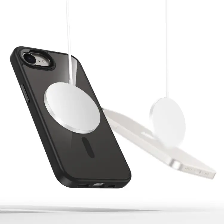 TECH-PROTECT MAGMAT MAGSAFE IPHONE 16E BLACK/CLEAR