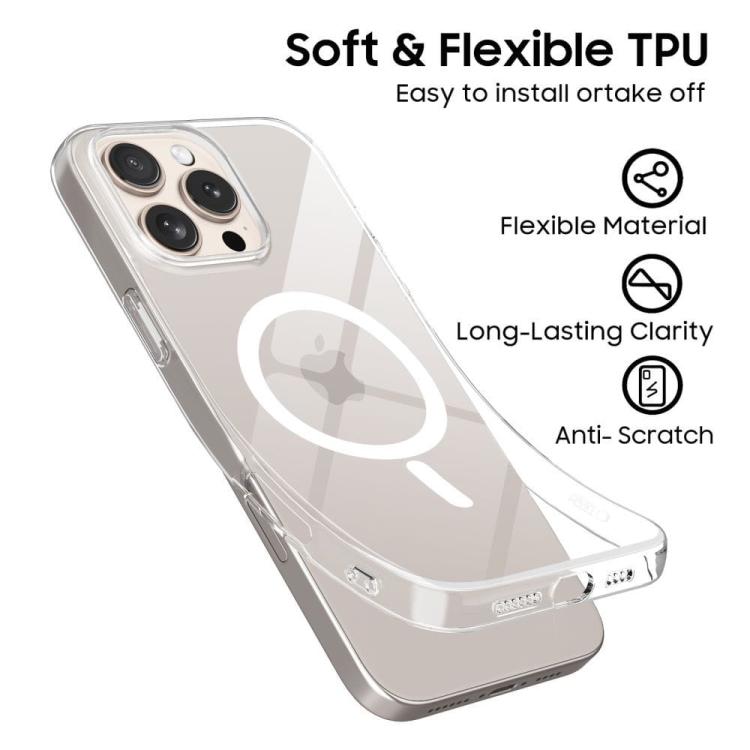 TECH-PROTECT FLEXAIR MAGSAFE IPHONE 16E CLEAR