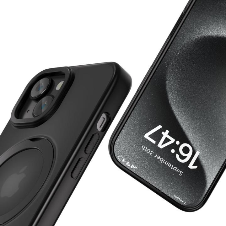 TECH-PROTECT MAGRING MAGSAFE IPHONE 16E MATTE BLACK