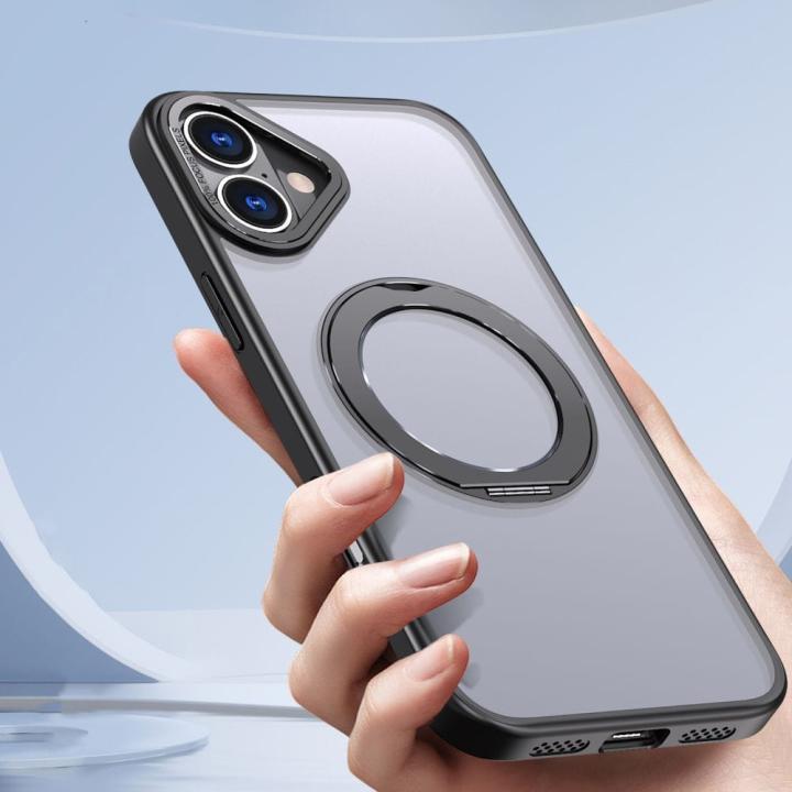 TECH-PROTECT MAGRING MAGSAFE IPHONE 16E MATTE BLACK