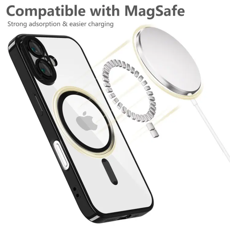 TECH-PROTECT MAGFLEX MAGSAFE IPHONE 16E SHINY BLACK
