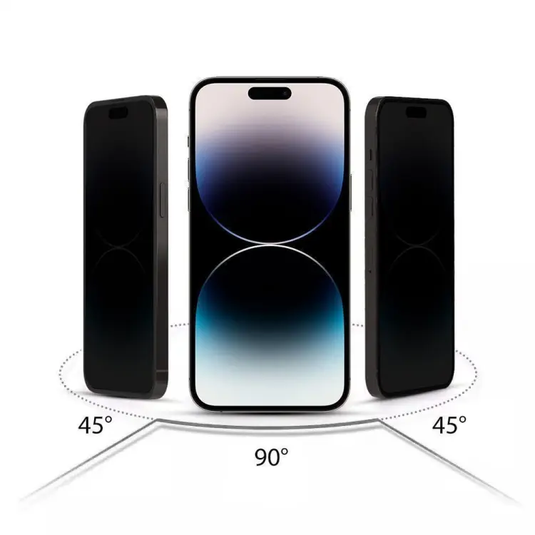SZKŁO PRYWATYZUJĄCE TECH-PROTECT GLASS SPY+ 2-PACK IPHONE 13 / 13 PRO / 14 / 16E PRIVACY